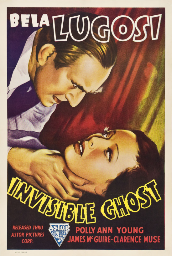 Invisible Ghost One Sheet