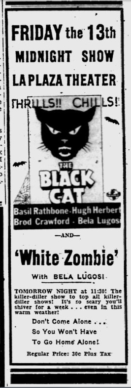 The Black Cat, The Evening Independent, June 12, 1941