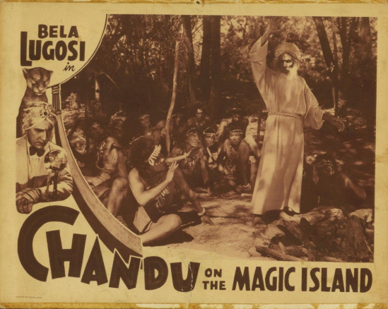 Chandu On The Magic Island Lobby Card 2